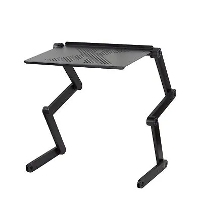 AMOS Adjustable Foldable Multi-Use Desk Stand Holder For Laptop Tablet Books • £11.49