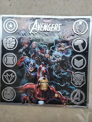 $39.95 • Buy Wall Decor Ideas  Avenger Comic Captain America Metal Tin Sign 24  X 24 