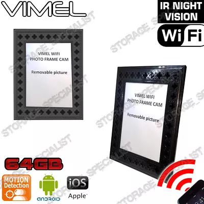 Home Security Camera Photo Frame Wireless IP WIFI Room Nanny Mini Spy Hidden • $209