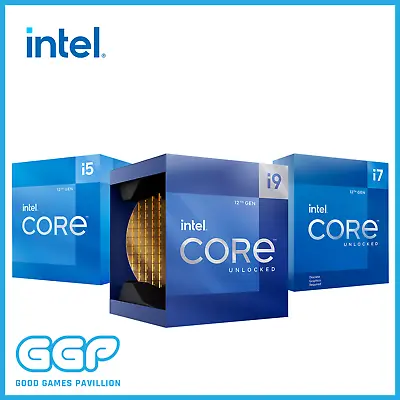 Intel 12th Gen Core I9 I7 I5 CPU Series Gaming Desktop PC Processors LGA 1700  • $285