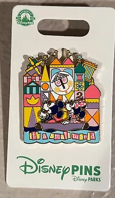 2023 Disney Parks It's A Small World Mickey And Minnie Mouse Slider Pin • $11.95