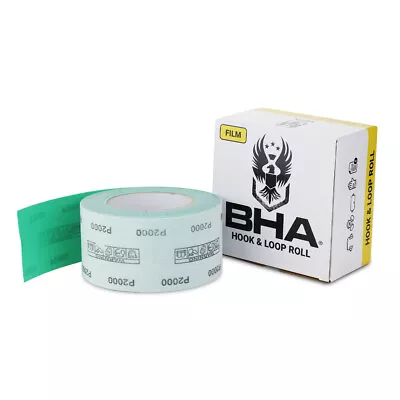 BHA 2-3/4  X 20 Yard Green Film Hook & Loop Longboard Sandpaper Roll Wet/Dry • $29.99