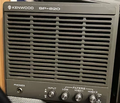 $99 • Buy Kenwood SP-820 Speaker W/ Audio Filters, WORKING
