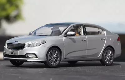 $109.99 • Buy 1/18 Dongfeng Yueda Kia Dealer Version Alloy Car Model KIA K4 Silver 