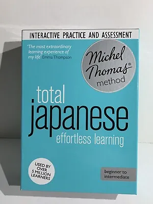 Michel Thomas Method Total Japanese Effortless Learning 8 Audio CDs Beginners Pl • $75.75