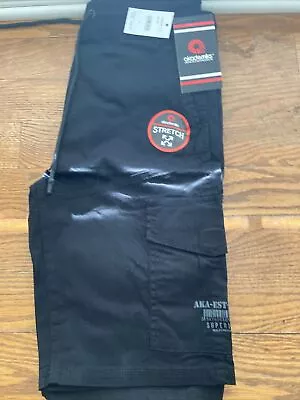 Akademiks Men’s Cargo Elastic Waist Shorts - Black - Large • $19.95
