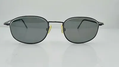 Vintage Zeiss 1305 5200 Black Gray Metal Oval Sunglasses FRAMES ONLY  • $20.40