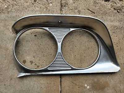 1959 Ford Fairlane Galaxie Front Headlight Right Lamp Door Trim Bezel Moulding • $40