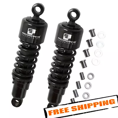 Progressive Suspension 412-4044B 412 Series 12  Black Shocks • $327.85