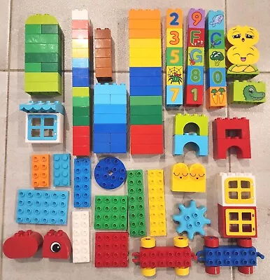 LEGO DUPLO 100 Pieces Mixed Blocks Cars Windows Bulk Lot Bundle  • $59.90
