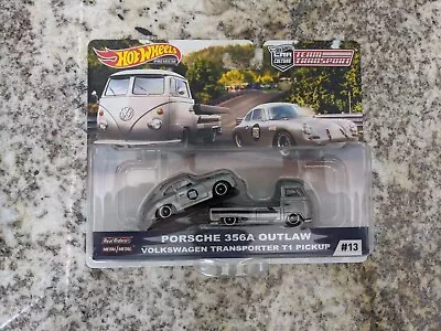 Hot Wheels Volkswagen T1 Team Transport Porsche 356a Outlaw Car Culture #13 • $25