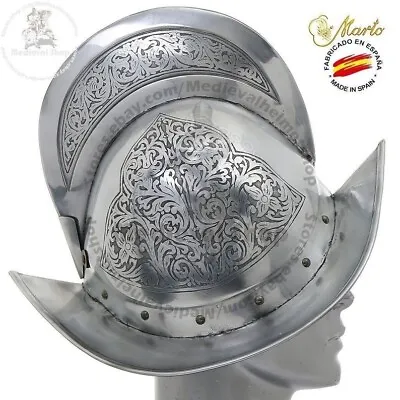 Conquistador Spanish Boat Helmet Morion Helmet Decorative Stylish • $161.10