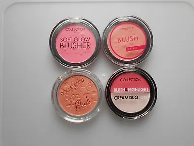 Collection 2000 Blusher Blush Pressed Powder Make Up 4g. Choose Your Shade • £2.95