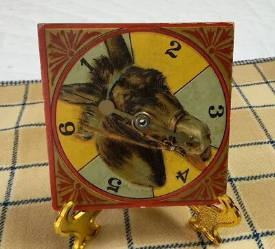 Vintage Antique Toy Game Spinner Donkey 1 - 6 • $11.25