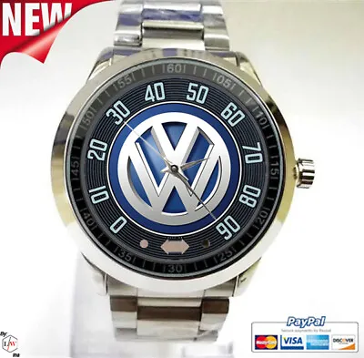 Special Item!! VW Herbie Speedometer Custom Sport Unisex Wristwathces • $21.99