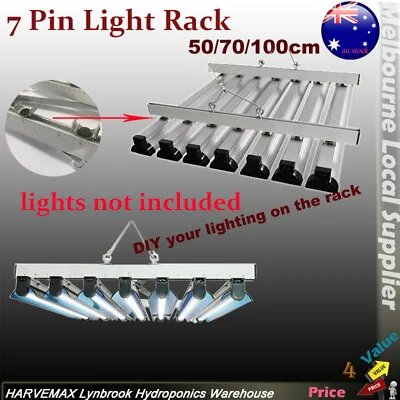 Hydroponics LED T5 Bar Grow Light Rack DIY Grow Room Lighting Kit • $55