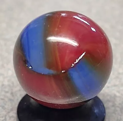 Vintage Marble King Spider Man Style Marble .60  & Mint- Good Colors & Pattern • $12