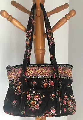 Vera Bradley Little Betsy Handbag Chocolat  Retired Excellent Condition • $32.99