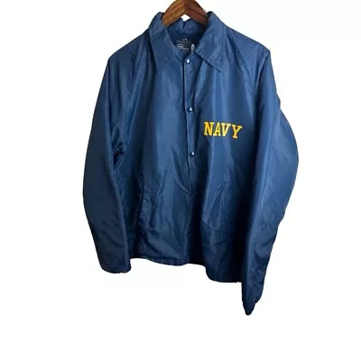 Vintage 80’s US Navy Artex Campus Casual Men’s Fleece Lined Jacket Size Large  • $99.99
