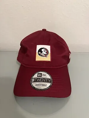 New Era 9TWENTY Florida State Seminoles FSU Patch Hat Cap Adjustable Strapback • $19.95