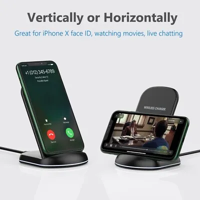 Yootech Wireless Charger10W Max Wireless Charging StandCompatible With IPhone • $12.59