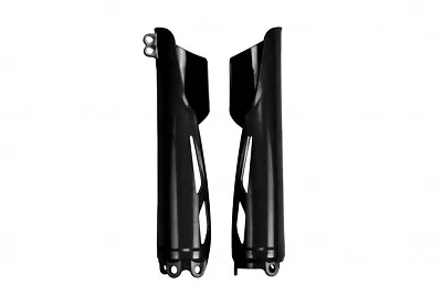 Ufo Black Front Fork Slider Guards Protectors Honda CRF250/450 R/RX 19-24 • $29.95