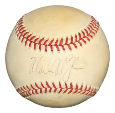 Mark McGwire Signed Official American League Baseball A's PSA/DNA • $85.14