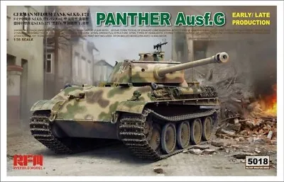 Rye Field UK Core Range RM5018 1:35 Panther Ausf.G With Workable Track Links Mod • £36.90