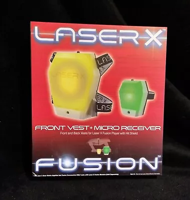 Front Vest & Micro Receiver For Laser X Fusion - NEW • $11.99