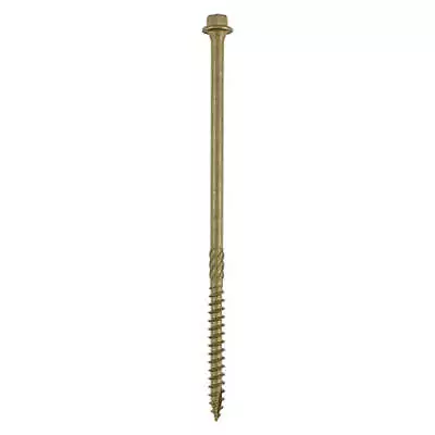 Timber Screws Hex Flange Head Exterior Green - 6.7 X 150 - TIMCO 150IN - 50 Piec • £19.94