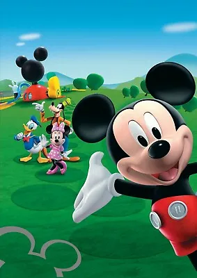 £4 • Buy Disney Mickey Mouse Art Print A4, Poster, Picture, Nursery, Bedroom Gift Baby