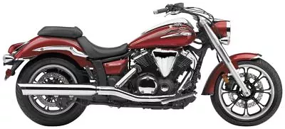 $358.95 • Buy Cobra Slip-on Muffler With Scalloped Tip Exhaust Yamaha V-Star 1300 2007-2014