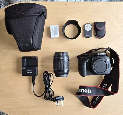 Canon EOS 700D DSLR With Canon Accessories See Description • £170