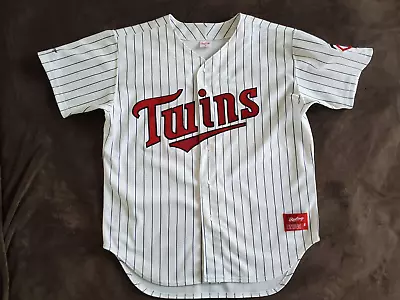 Rawlings 1987-1991 Minnesota Twins MLB Jersey ~ Size 48 • $150