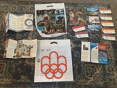 1976 Montreal Summer Olympics Collection Lot Tickets Programs Inserts  Two Bags • $249.99