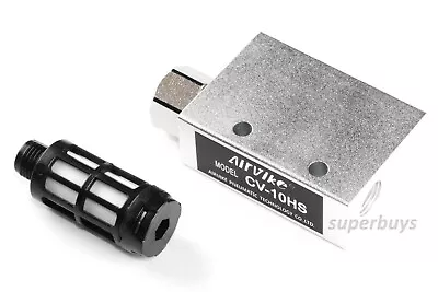 $16.24 • Buy CV-10HS Vacuum Generator Silencer Pneumatic Exhaust Fitting Ejector Replacement
