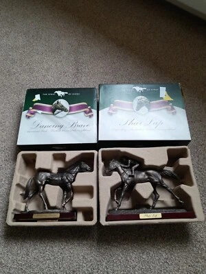 £29.99 • Buy The Sport Of Kings Atlas Horse Figures Phar Lap And Dancing Brave 
