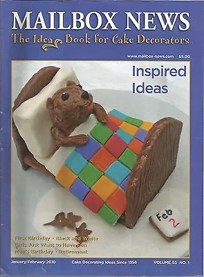 Mailbox News Magazine - The Idea Book For Cake Decorators - Jan/Feb 2010 • $2.99