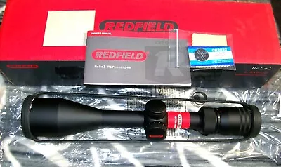 Redfield Rebel 4-12x50 IR Rifle Scope Illuminated Duplex Matte 175253 • $239.99