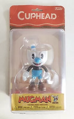 Cuphead Mugman Funko Articulated Action Figure 2018 - Video Game Retro Cartoon • $84.95