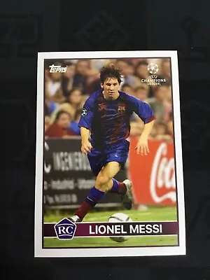 LIONEL MESSI TOPPS CL Lost Rookie Card BARCELONA ARGENTINA RC Mint • £9.99