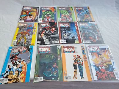 Comic Books Lot Of 16 Ultimate Marvel Team Up Issues 1 To 16 Marvel Comics • $108.29