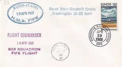£2.50 • Buy HMS Fife  Royal Navy Goodwill Cruise Washington 16 – 22 April 1968  