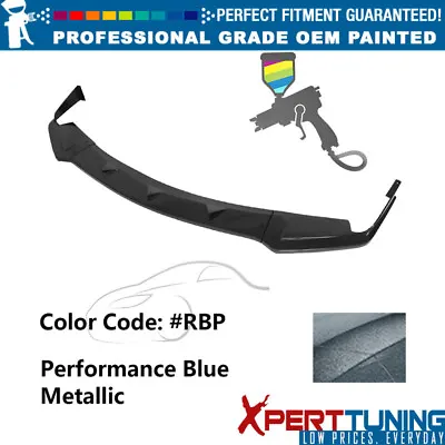 Fits 14-17 Infiniti Q50 Q50S Sport Front Lip 3PCS #RBP Performance Blue Metallic • $258.29