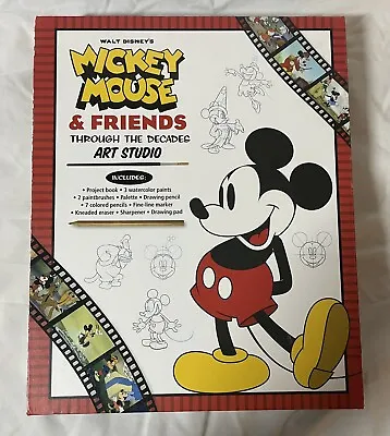 Disney Mickey Mouse & Friends Through The Decades Art Studio Drawing Set • $15.99