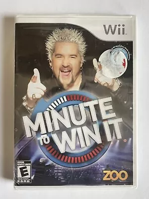 Minute To Win It Nintendo Wii Zoo Publishing  SmackDown Productions  NBC  • $7.99