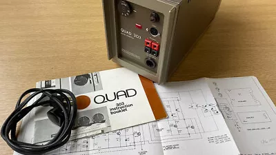 Quad 303 Power Amplifier With Manual And Power Lead Fully Serviced • $310.84