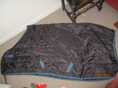 £30 • Buy Horseware Amigo Gun Metal Grey Stable Rug 6ft 3   150 Grams