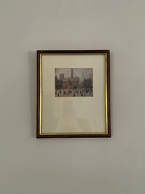 L S Lowry Coming Home From The Mill Framed Mini Print • $27.38
