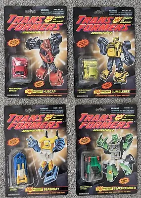 Transformers Autobots Lot G2 Bumblebee Hubcap Beachcomber Seaspray Vintage • $333